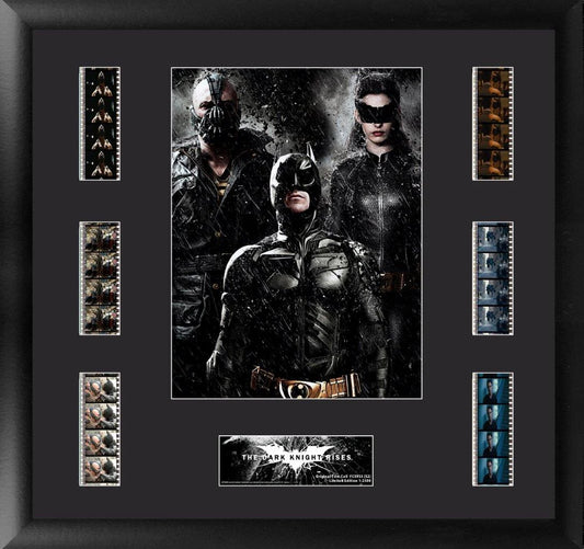 Batman: The Dark Knight Rises (Character Trio) FilmCells Presentation Limited Edition Montage Wall Art