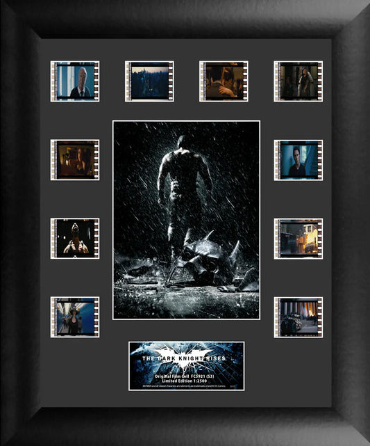 Batman: The Dark Knight Rises (Broken Bat) Limited Edition Mini Montage Framed FilmCells Presentation