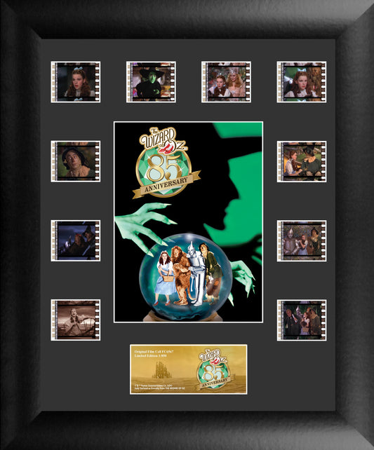 The Wizard of Oz (85th Anniversary - Wicked Witch of the West) FilmCells Presentation Mini Montage Framed Art