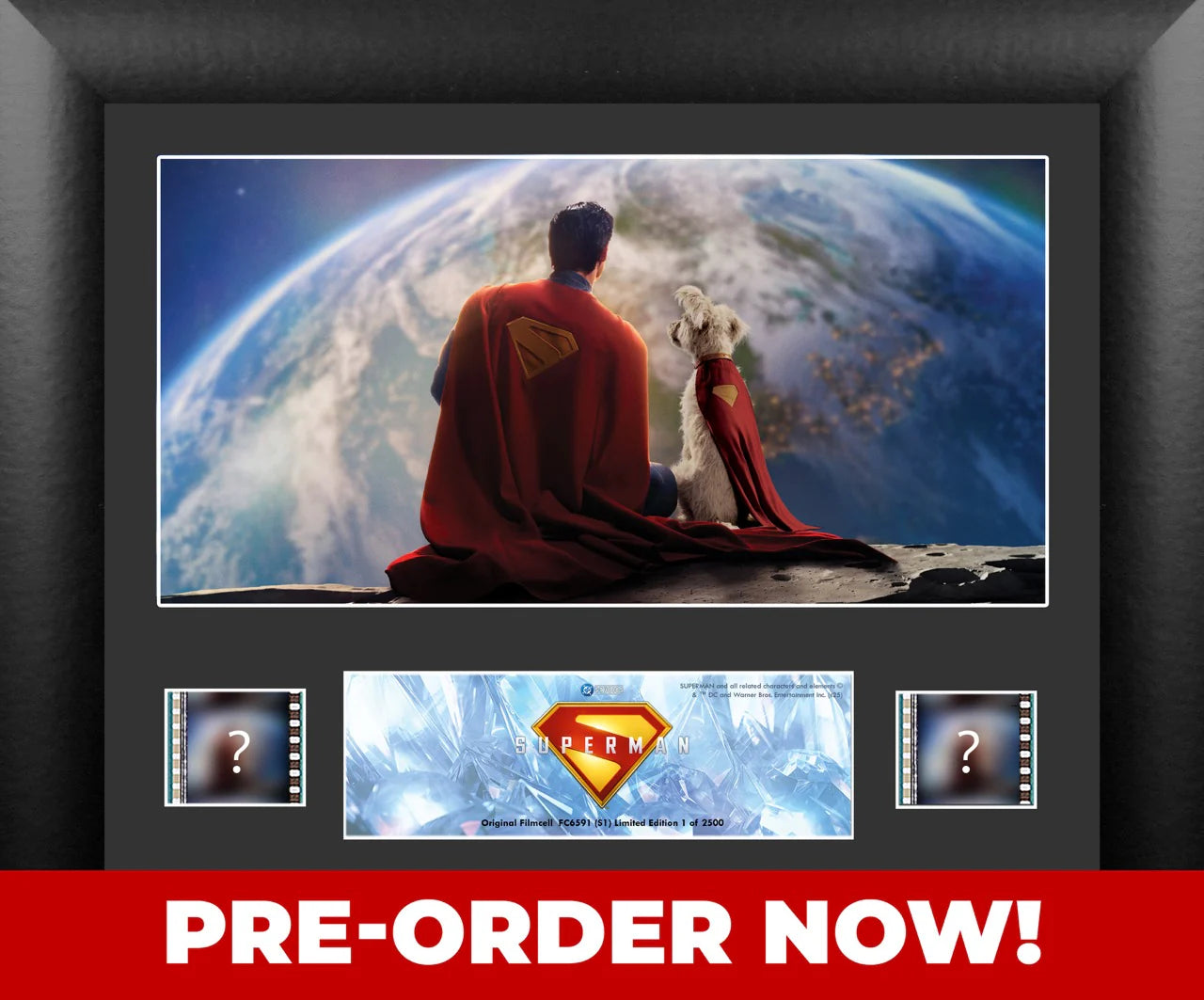 (PREORDER) Superman 2025 (Superman & Krypto) Limited Edition Single FilmCells™ Presentation