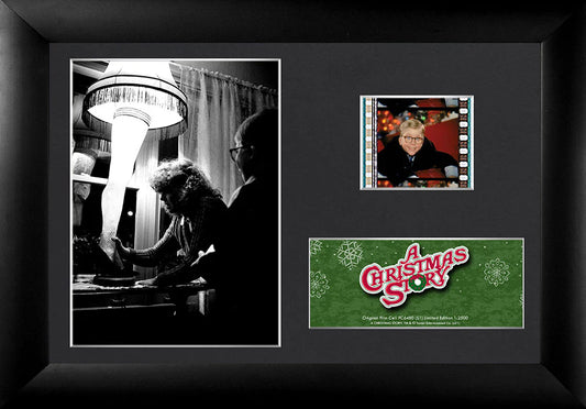 A Christmas Story (Leg Lamp) Minicell FilmCells Framed Desktop Presentation