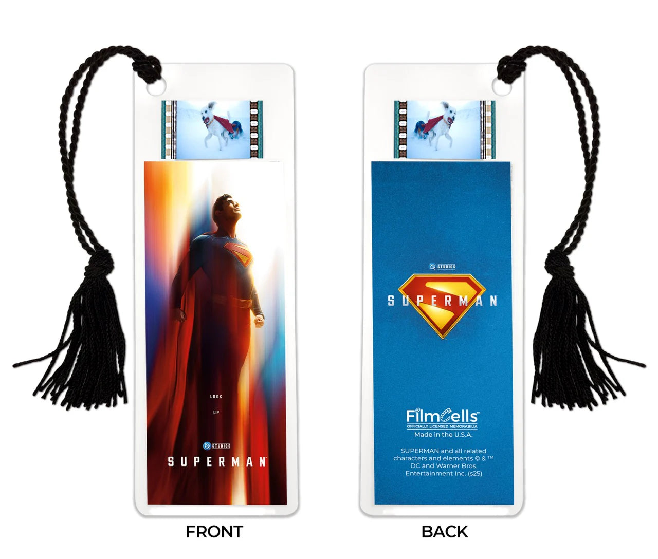 Superman 2025 (Look Up) FilmCells Bookmark