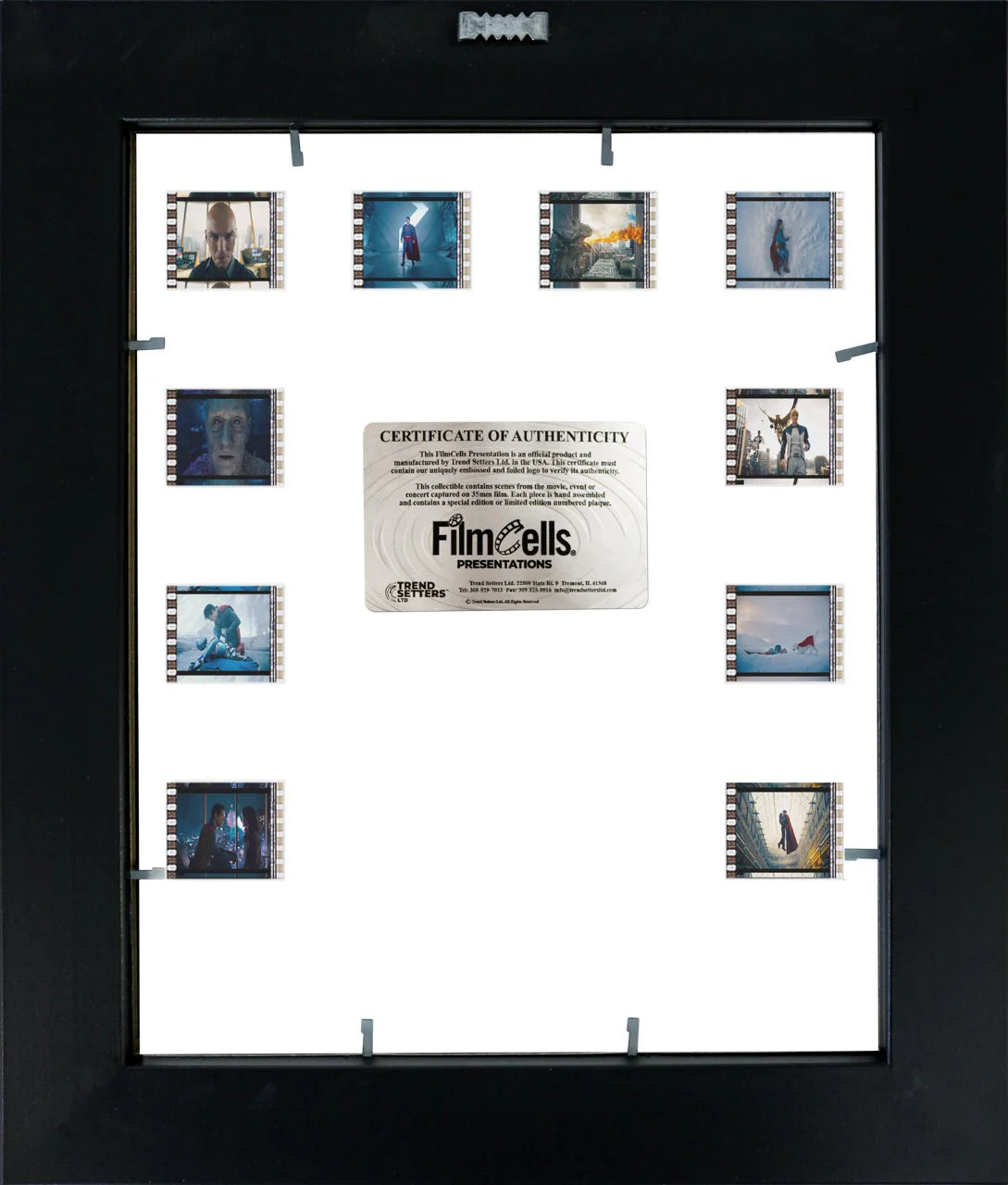 Superman 2025 (Look Up) Mini Montage Framed FilmCells™ Presentation
