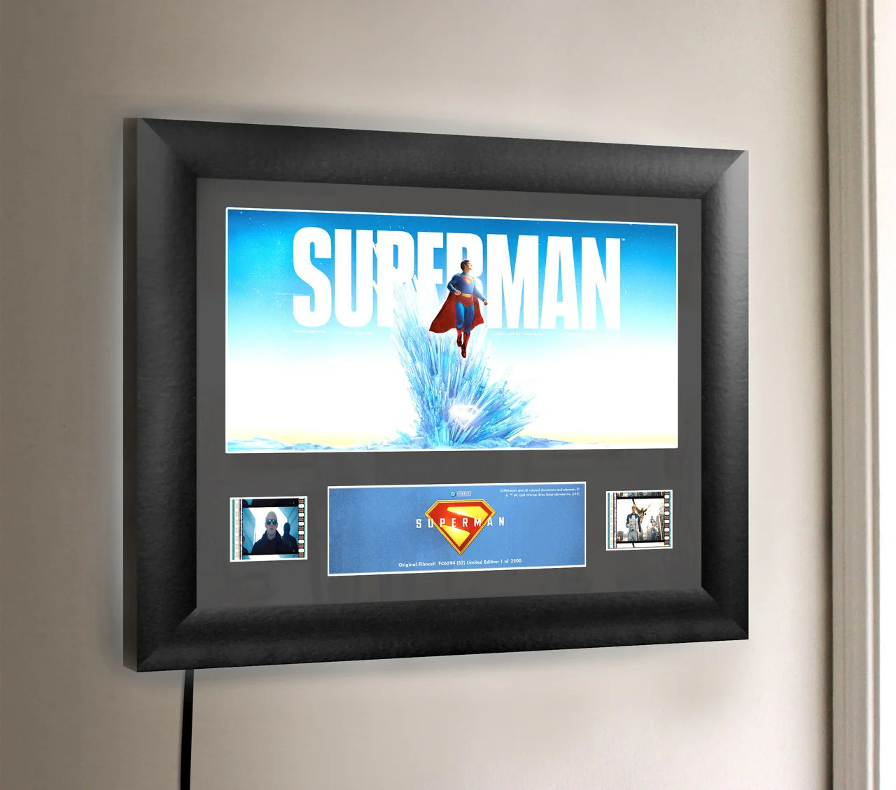 Superman 2025 (Fortress of Solitude) Limited Edition Single FilmCells™ Presentation