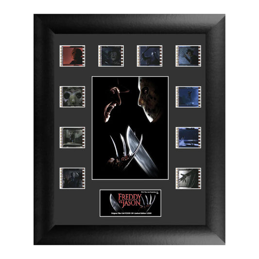 Freddy Vs Jason (S1) Limited Edition Mini Montage Framed FilmCells Presentation
