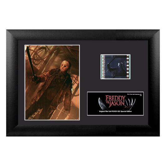 Freddy vs. Jason (Jason Voorhees) Minicell FilmCells Framed Desktop Presentation