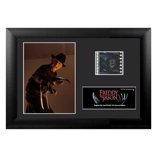 Freddy vs. Jason (S3) Minicell FilmCells Framed Desktop Presentation