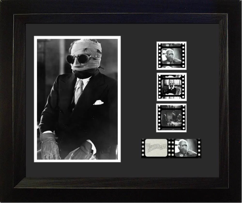 The Invisible Man (1933 Claude Rains) Limited Edition Double FilmCells Presentation