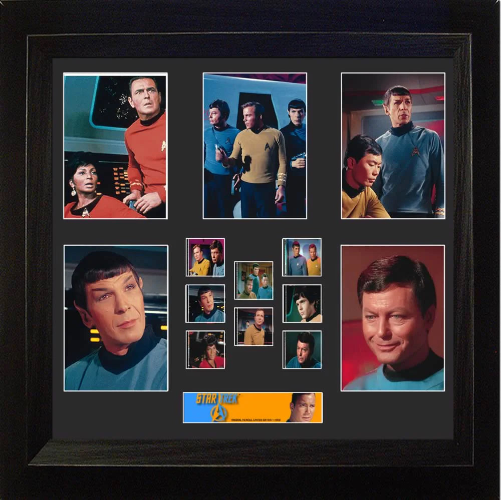 Star Trek: The Original Series FilmCells Presentation Limited Edition Montage Wall Art