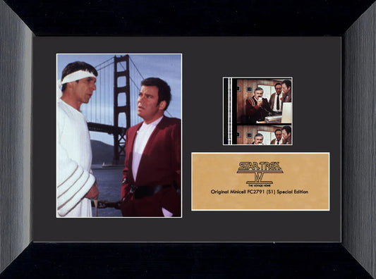 Star Trek IV: The Voyage Minicell FilmCells Framed Desktop Presentation