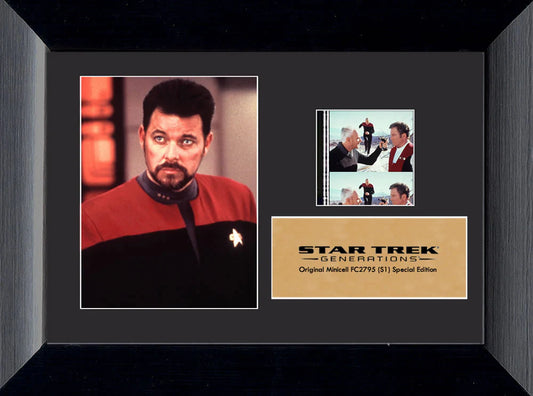 Star Trek VII: Generations Minicell FilmCells Framed Desktop Presentation