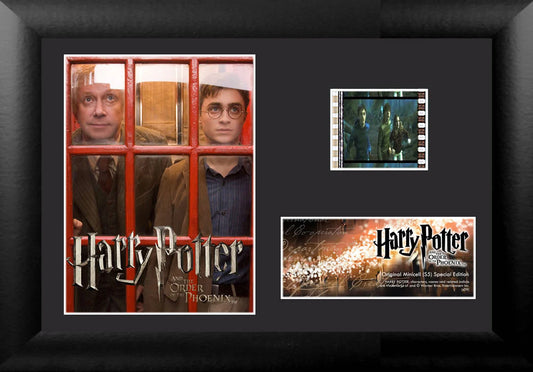 Harry Potter and the Order of the Phoenix (S5) Minicell FilmCells Framed Desktop Presentation