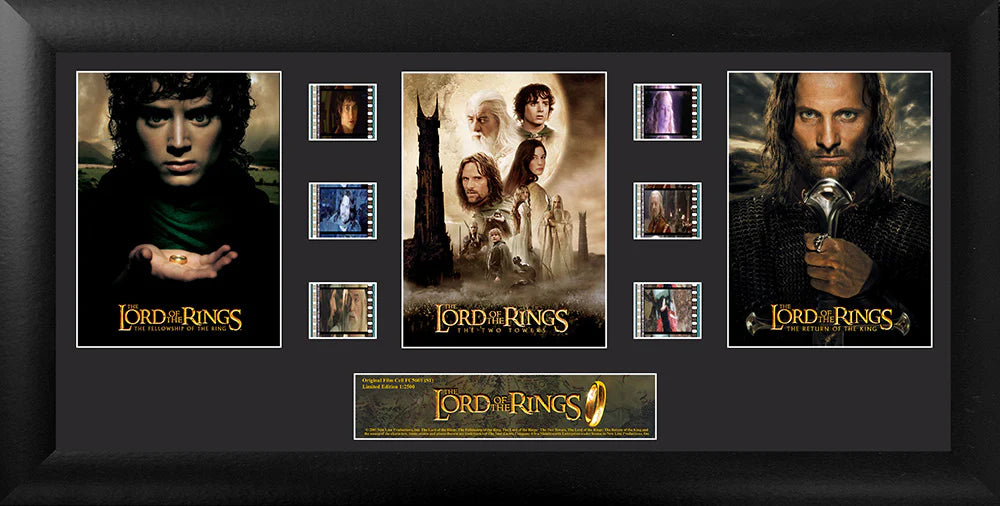 The Lord of the Rings (S1) Limited Edition Trio Framed FilmCells Presentation