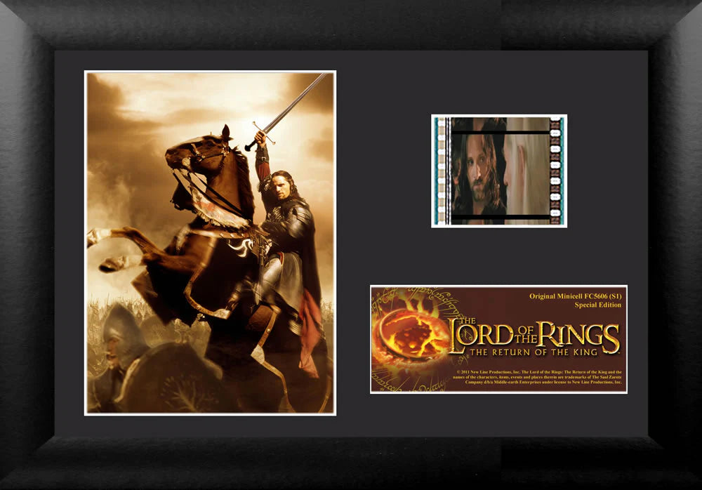 The Lord of the Rings: The Return of the King (S1) Minicell FilmCells Framed Desktop Presentation