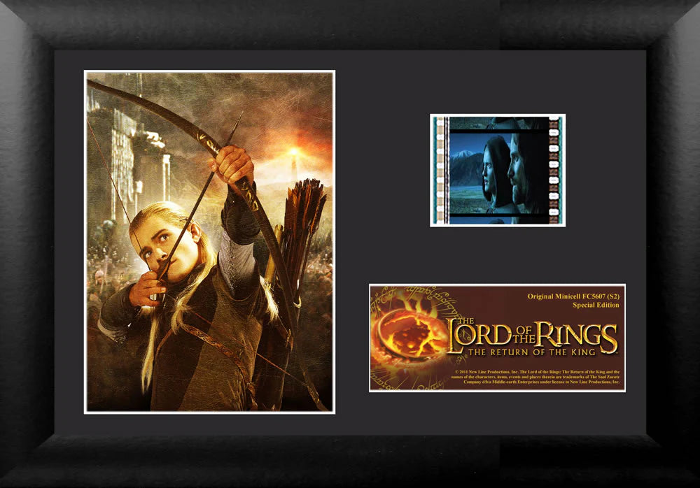 The Lord of the Rings: The Return of the King (S2) Minicell FilmCells Framed Desktop Presentation