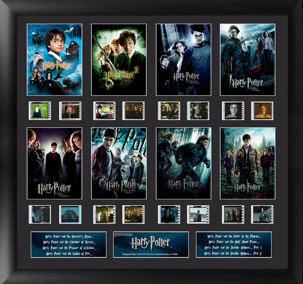 Harry Potter 1-7 Finale (S3) FilmCells Presentation Limited Edition Mixed Montage Wall Art