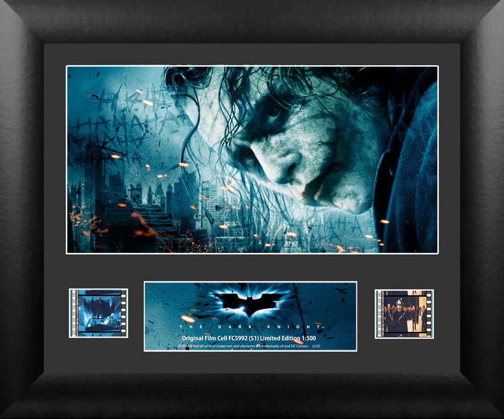 Batman: The Dark Knight (The Joker) Limited Edition Single FilmCells Presentation