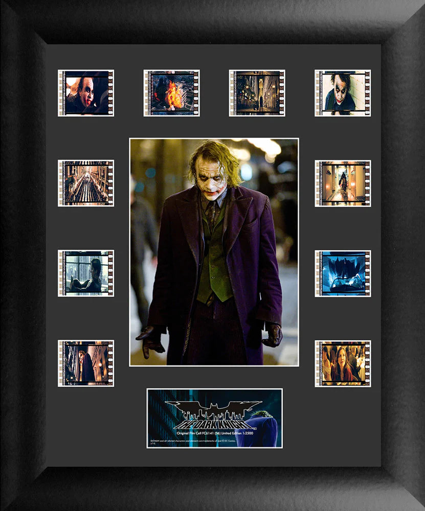 Batman: The Dark Knight (The Joker) Limited Edition Mini Montage Framed FilmCells Presentation