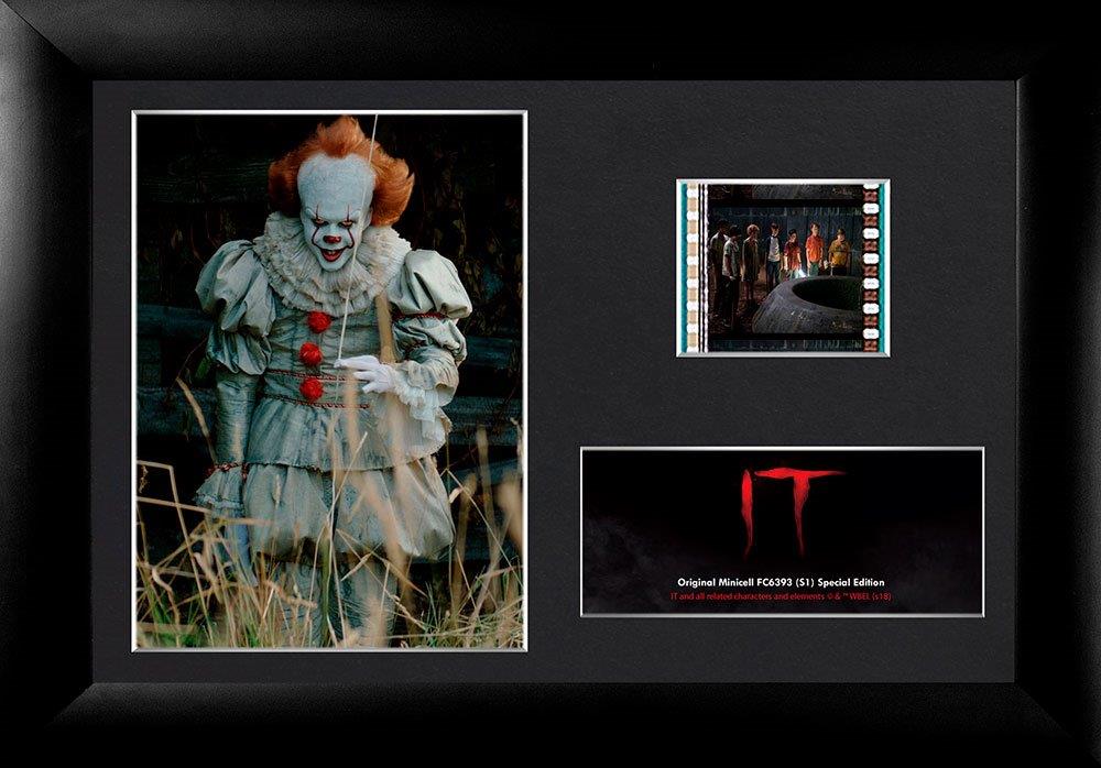 IT (Pennywise The Clown) Minicell FilmCells Framed Desktop Presentation