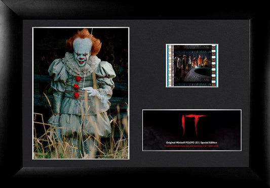 IT (Pennywise The Clown) Minicell FilmCells Framed Desktop Presentation