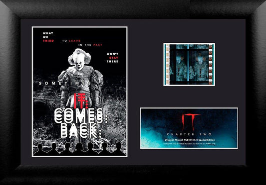 IT Chapter Two (IT Comes Back) Minicell FilmCells Framed Desktop Presentation