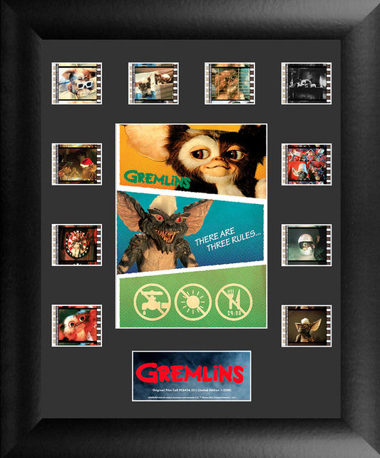 Gremlins (S1) Limited Edition Mini Montage Framed FilmCells Presentation