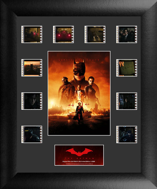 The Batman (S4) Limited Edition Mini Montage Framed FilmCells Presentation